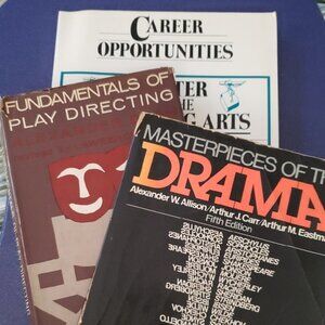 4-Book Bundle Theatre Arts Masterpieces, Fundamentals, Careers & Psychology